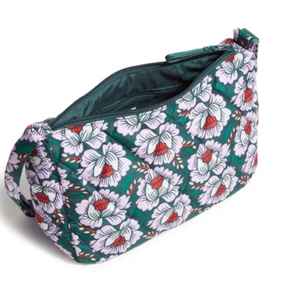 Vera Bradley Lotus Sea Moss Essential  Crossbody Bag.  NWT. - Picture 2 of 7